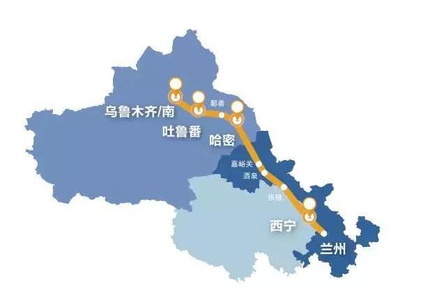 e">兰新高速铁路(lanzhou-urumqi high-speed railway),简称兰新高铁