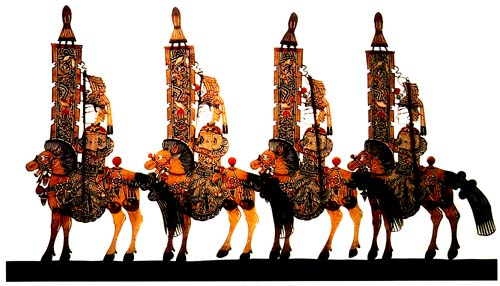 data-lemmaid="604724">庆阳 /a>的皮影艺术,是与陇东道情并蒂绽放的"