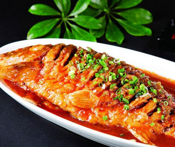 秘制红烧草鱼
