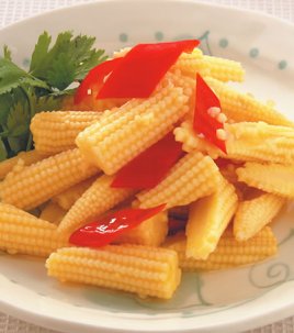 凉拌玉米笋