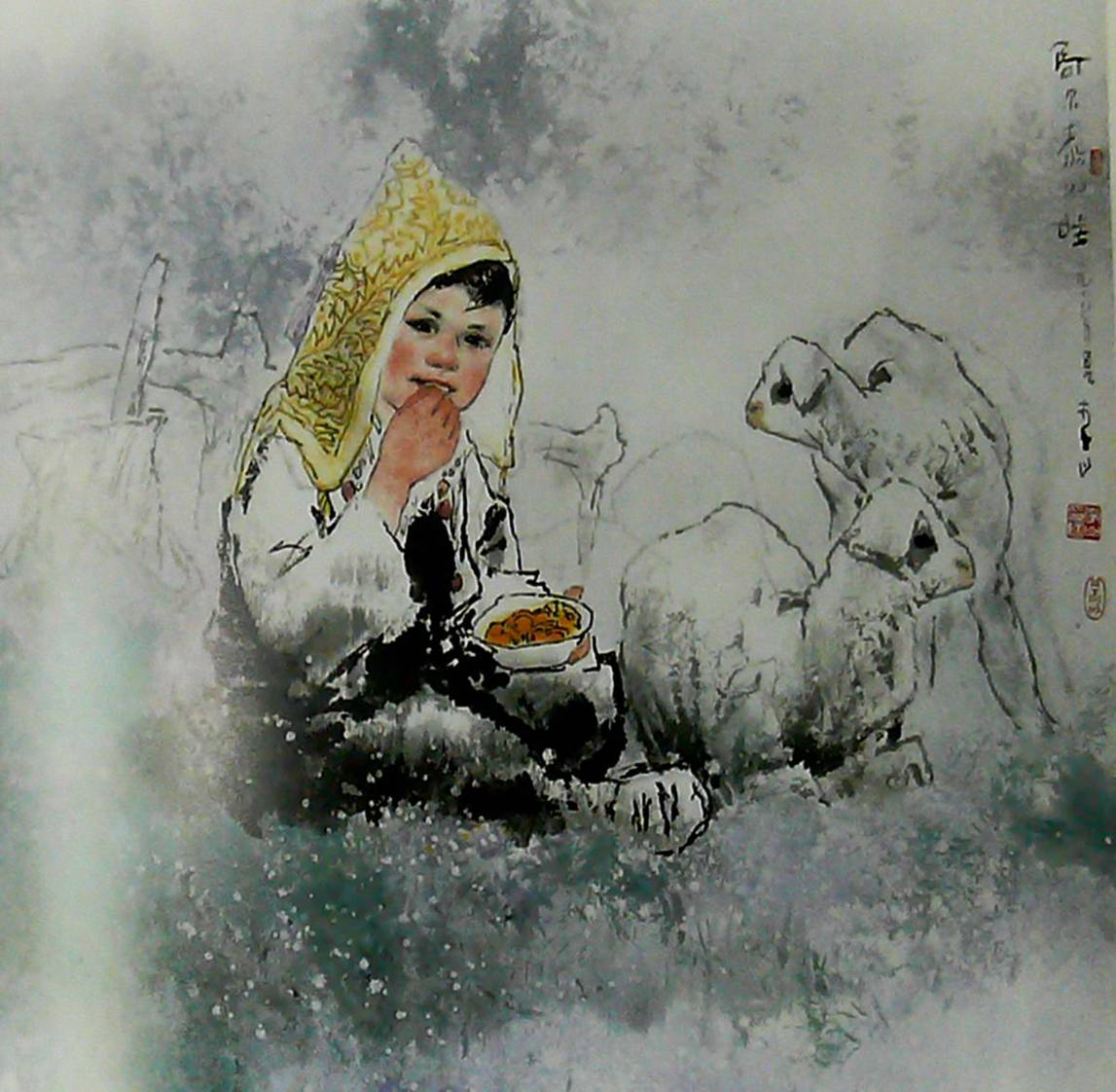  p>李山,祖籍山东无棣,毕业于浙江美术学院,著名画家. /p>