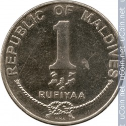 由马尔代夫货币局发行.