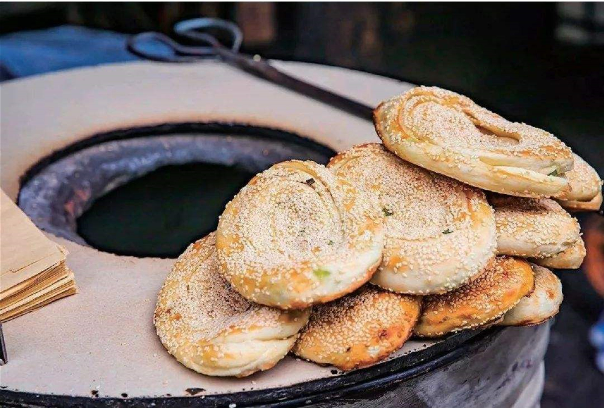 北京缸炉烧饼