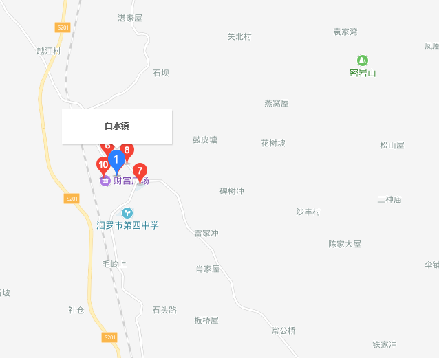湖南省汨罗市白水镇