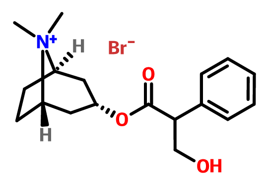  p>溴甲阿托品分子式为c18h26brno3 ,分子量为384.