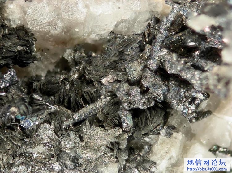 辉铋矿呈微带铅灰色的锡白色, a href="#" data-lemmaid="9752524">