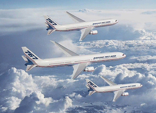  p>波音767( b>boeing 767 /b>)是美国 a href="#">波音公司 /a>开发