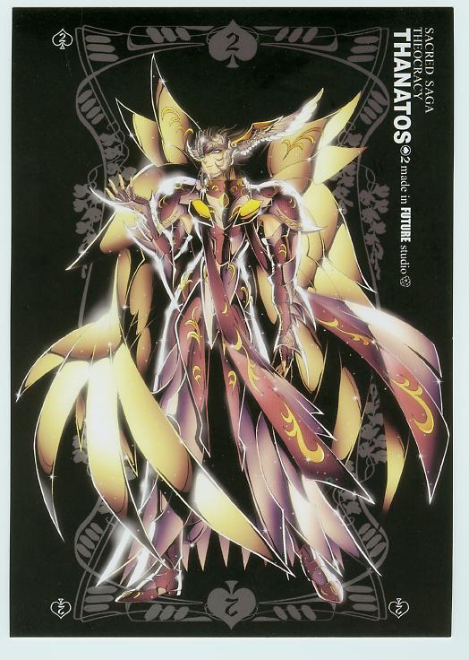  p>thanatos 掌管死亡的神,拥有银色的头发及眼睛,无论在多遥远的地方