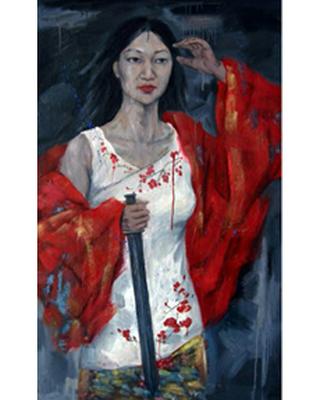  p>王晓蓉,女画家.