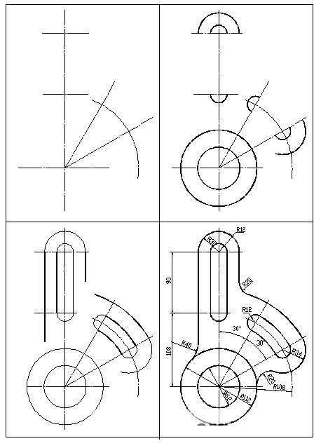 就是轴,安装在挂轮架上,齿轮再安装在轴上,用来传动分度头,使工件做