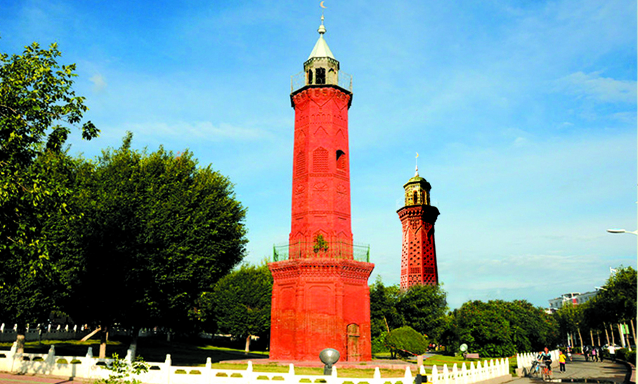  p data-id="gnvifxaaun">双塔公园(double-tower park)位于新疆塔城
