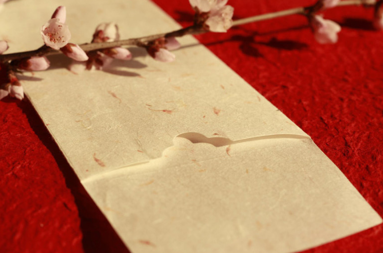 桃花笺