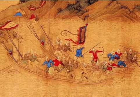 明代嘉靖年间画家仇英所绘《倭寇图卷》