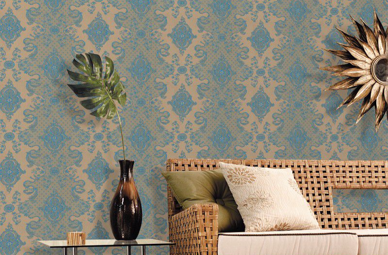  p>无缝墙布是墙布的一种,也称无缝壁布,是近几年来国内开发的一款新