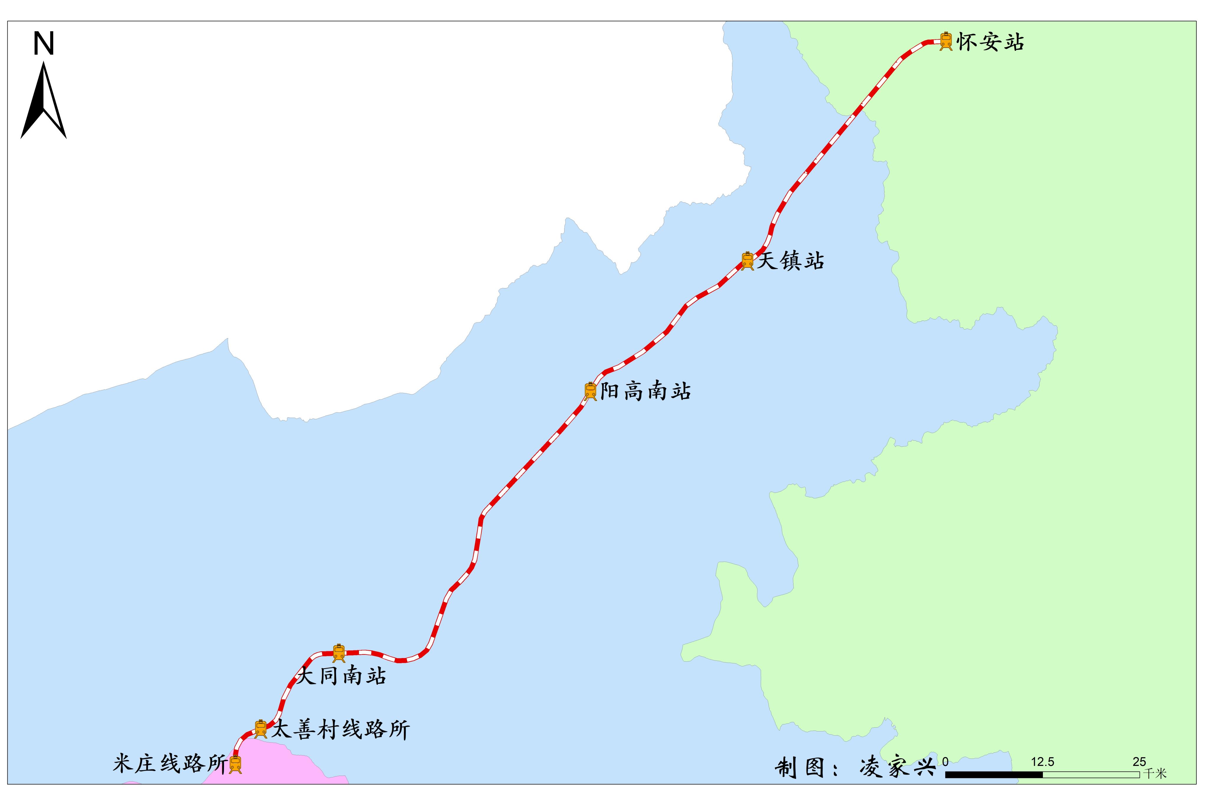 张家口至大同客运专线