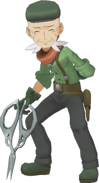 男,(日文︰フクジ,英文︰ramos)是卡洛斯地区海翼道馆的道馆训练家