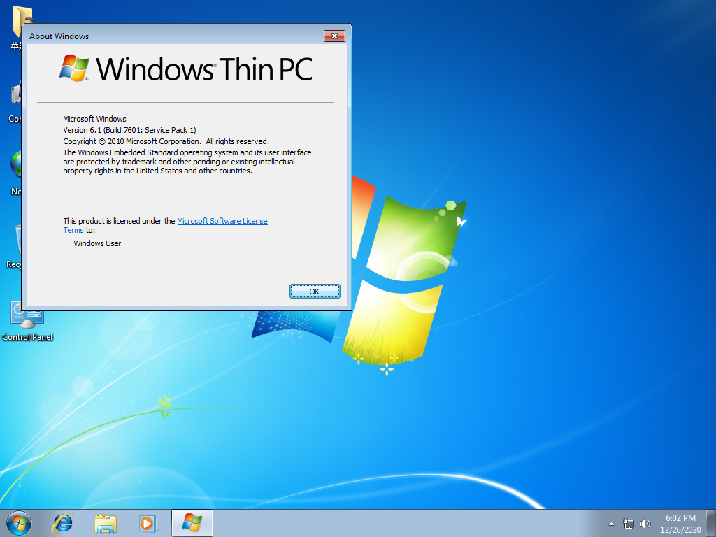 windows thinpc