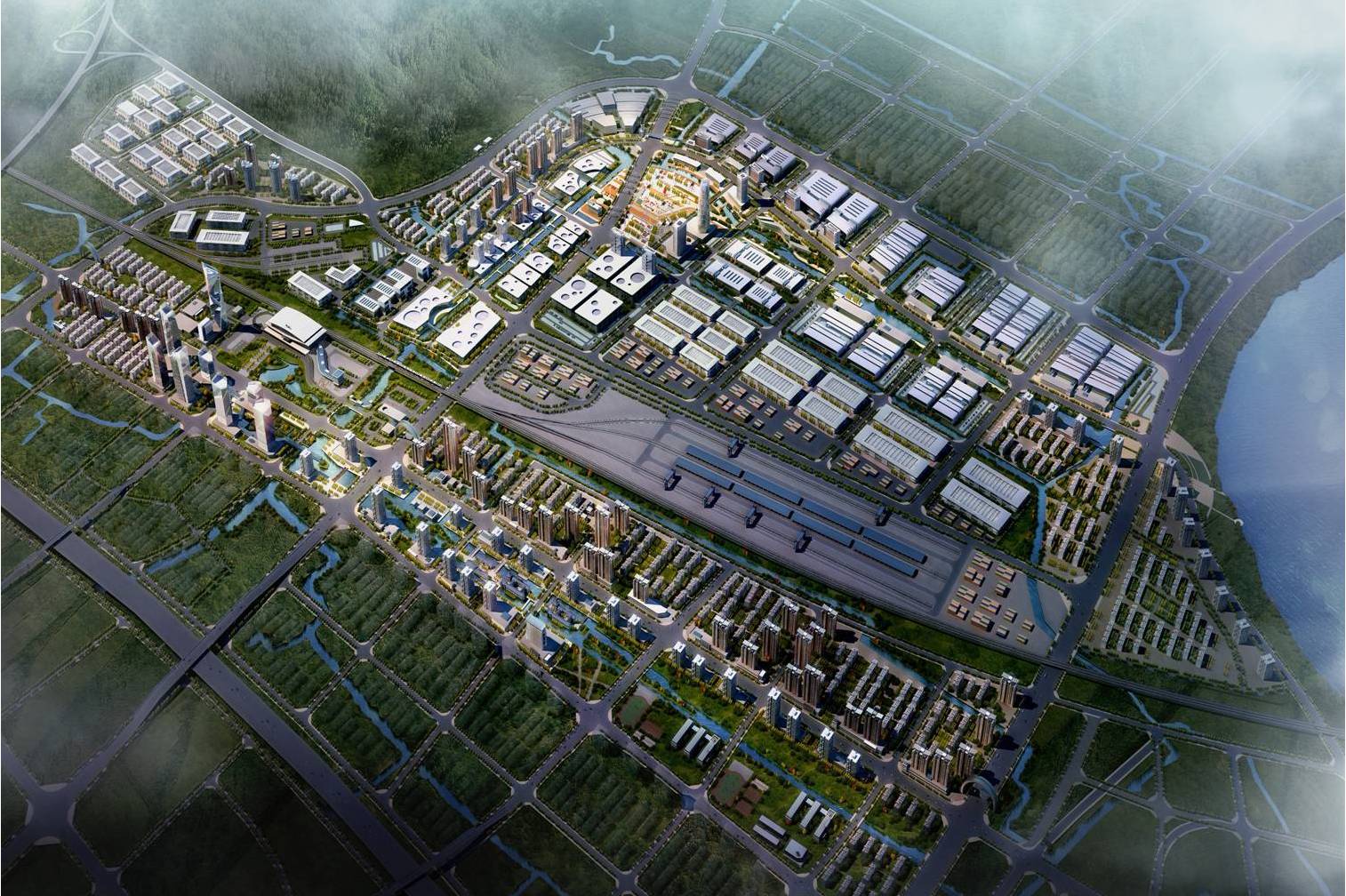  p>浙江省瑞安江南物流园区位于瑞安市江南新区温福铁路瑞安站东西