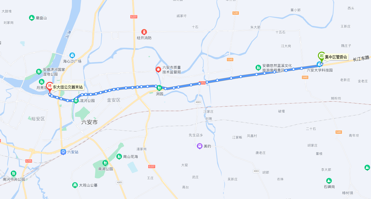 六安公交301路