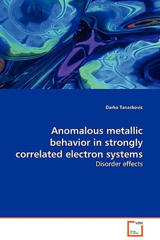 anomalous metallic behavior in strongly correlated electron