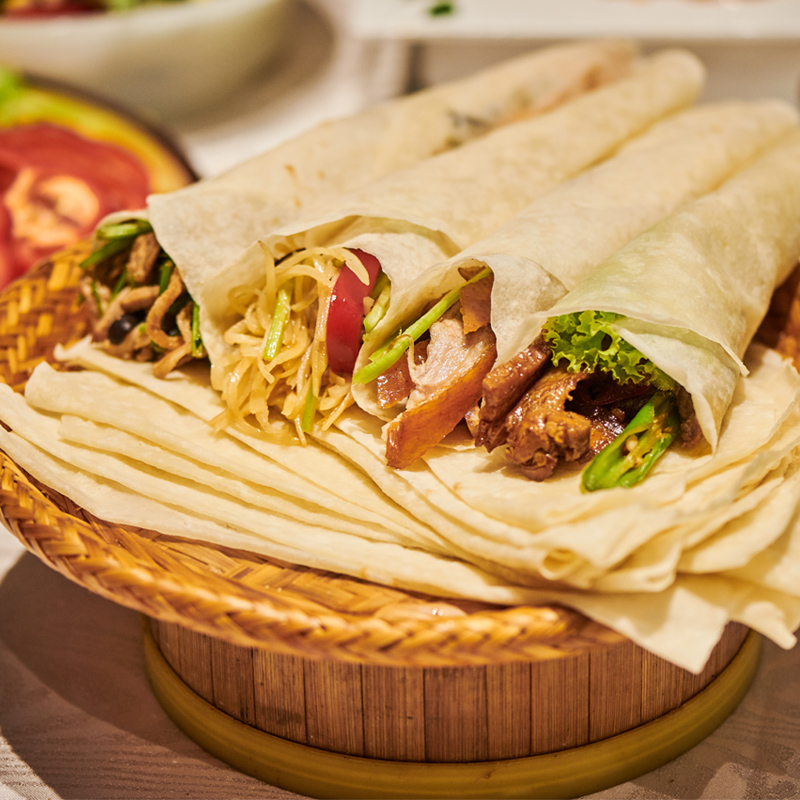  p data-id="gnxb2mmfdr">薄饼卷腊鸡肉是一种食物,制作原料有大 a