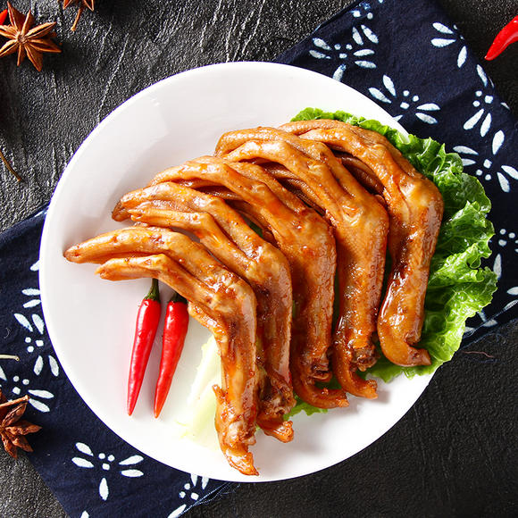 五香鸭掌