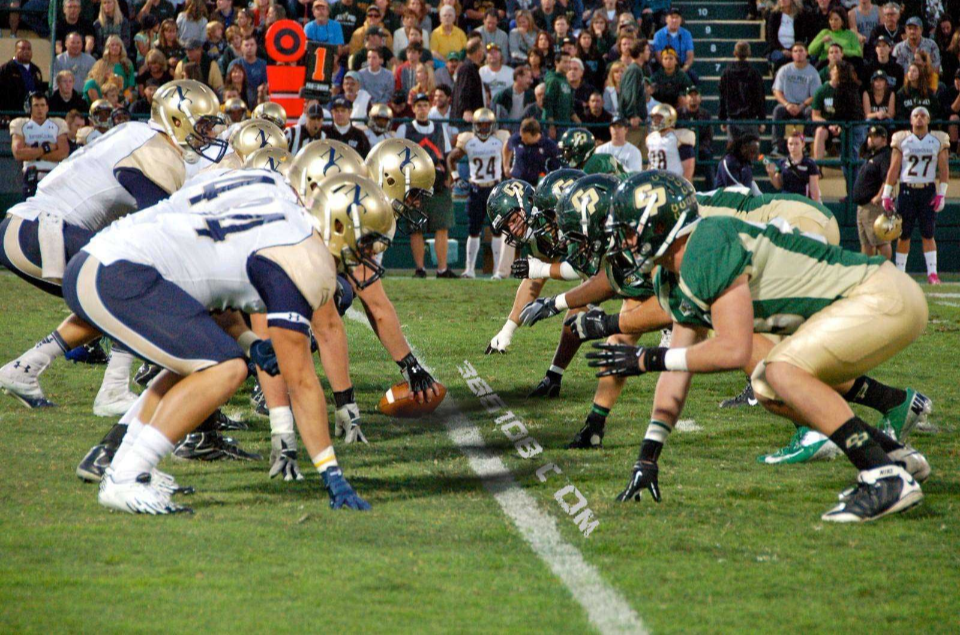  p>美式橄榄球(american football,美国人通常简称为football),也称