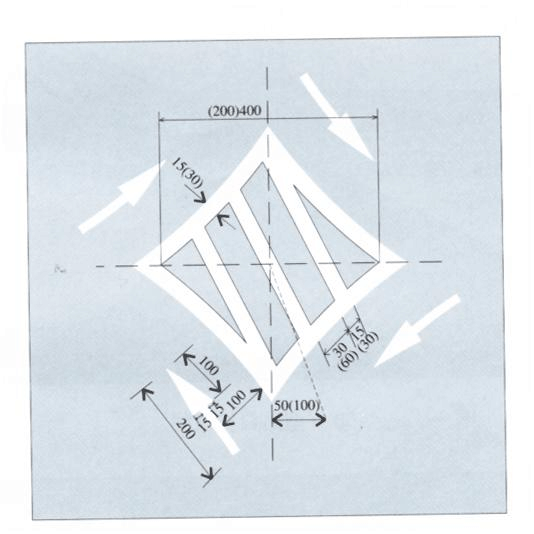 中心的斜纹填充的白色圆形或 a target="_blank" href="/item/菱形