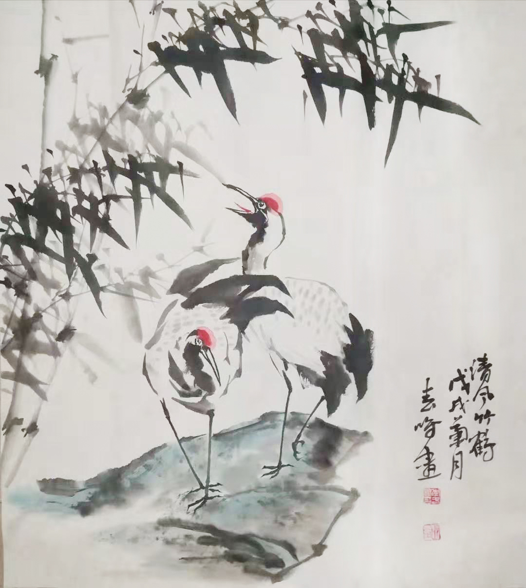  p>李春鸣字晓晨,安徽太和人,中国花鸟画家,皖北画院理事长.