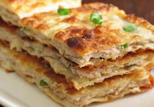 香酥腐乳鲜肉饼