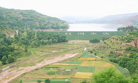 红河水库位于甘肃省陇南市礼县县城东北,是