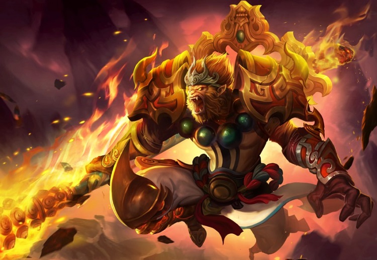  /p> p>孙悟空是一个敏捷型的英雄,技能可以对敌人,造成伤害及眩晕