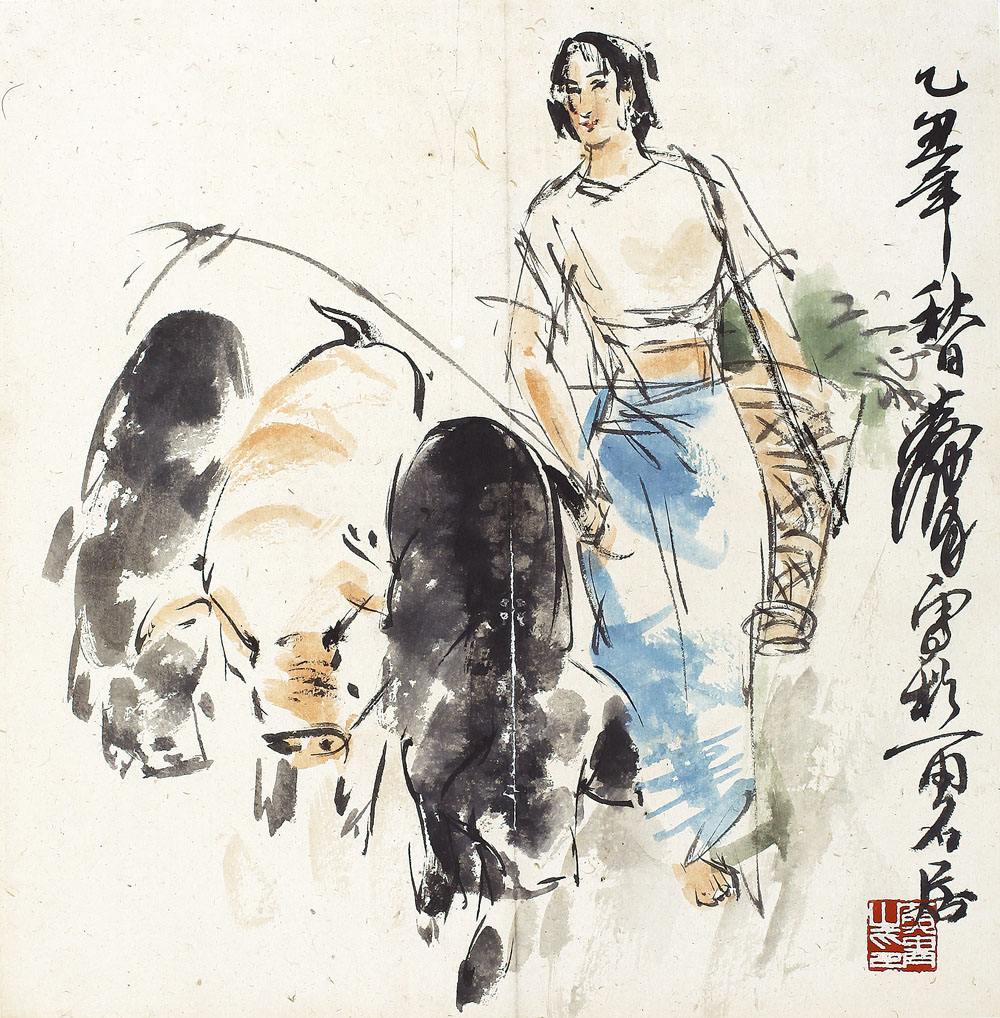 人民画家画人民：评黄冑_百科TA说