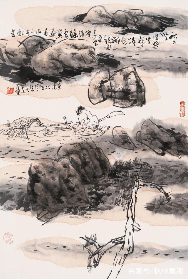 方增先 人物 新浙派人物画大家——方增先国画作品欣赏！_百科TA说
