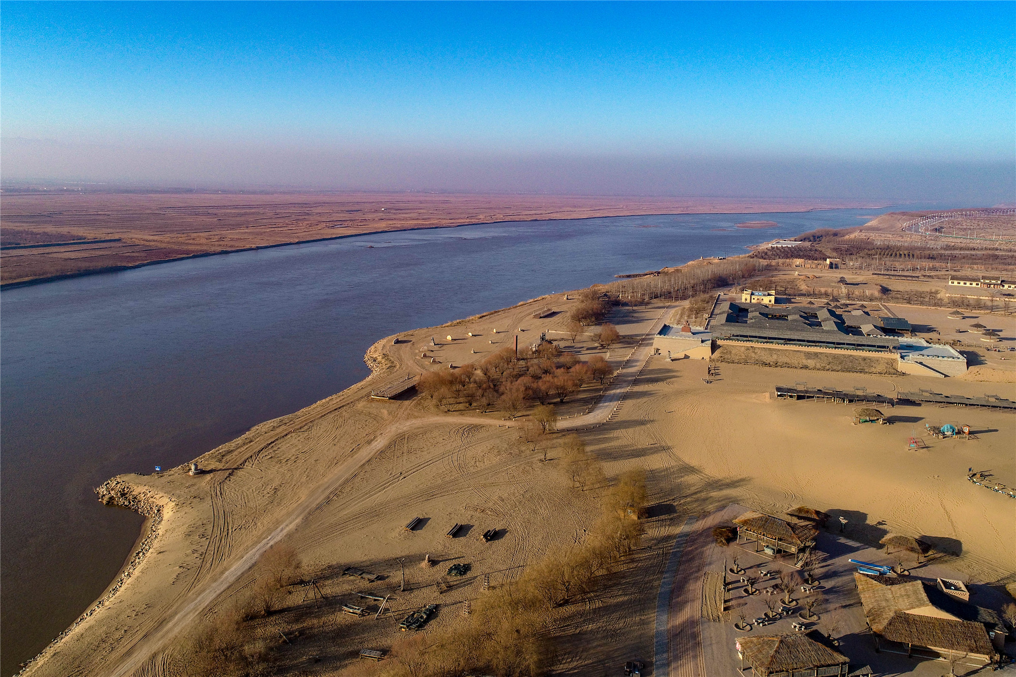 宁夏回族自治区银川市兴庆区黄河外滩国家重要湿地