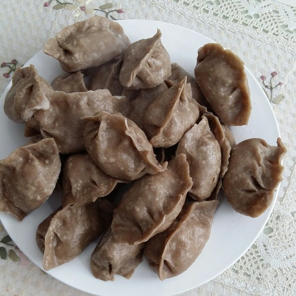 荞麦面蒸饺