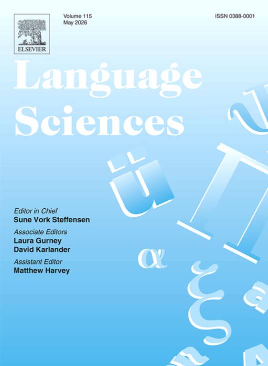 Language Sciences_百度百科