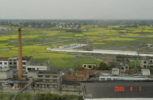 四川工业学院郫都校区新校区原始地貌
