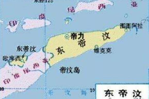 东帝汶行政区划