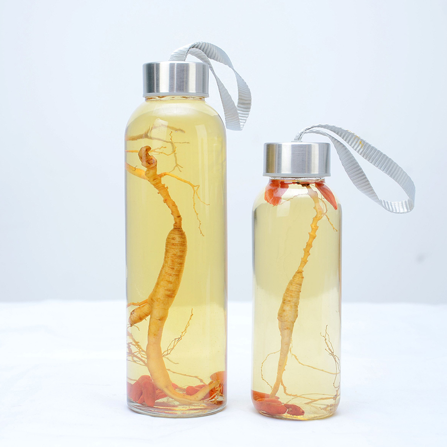  p>人参枸杞酒用人参和枸杞泡制白酒而成.