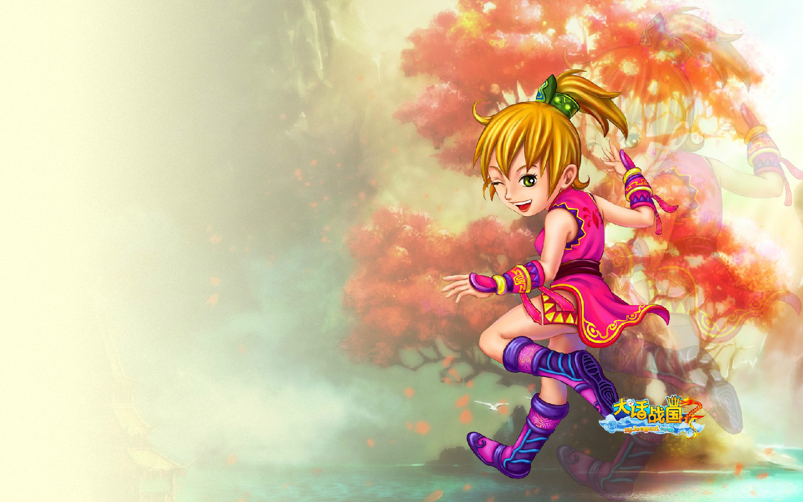 游戏以宏伟的战国乱世为历史故事