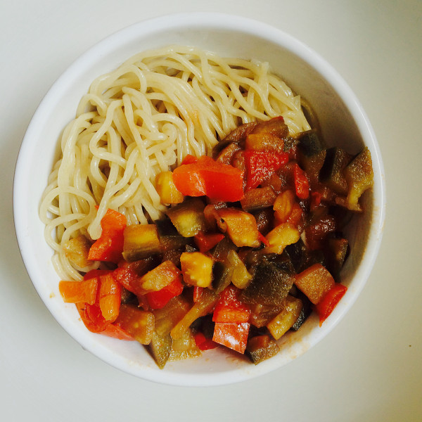 茄丁素拌面