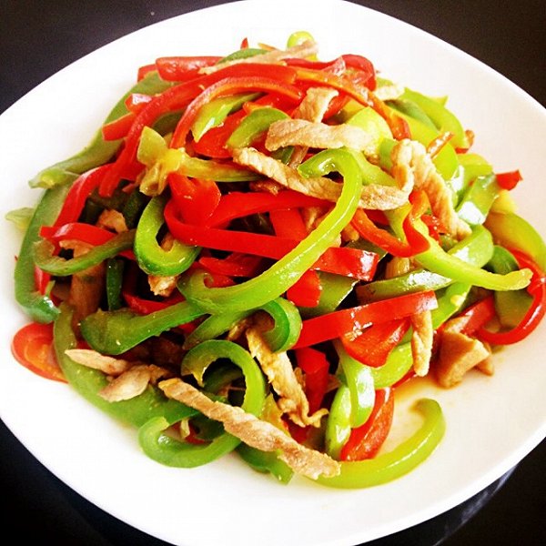 川味彩椒肉丝