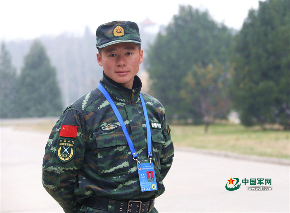  p data-id="gnx0f50e3o">王爽,武警8650部队军人,曾获武警部队首届