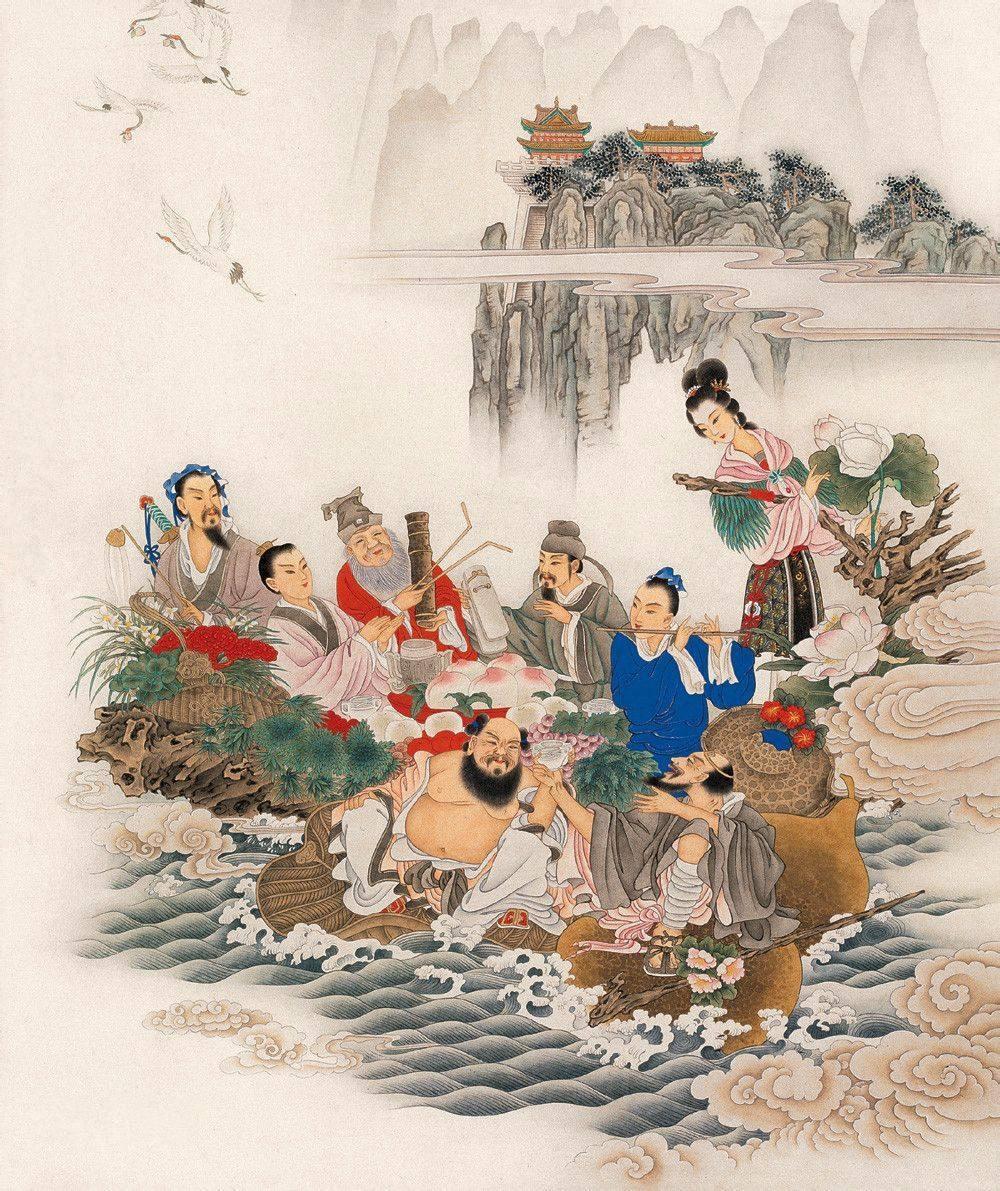 历史上被称为“八仙”的并不是同一拔人，李白就曾入选八仙榜_百科TA说