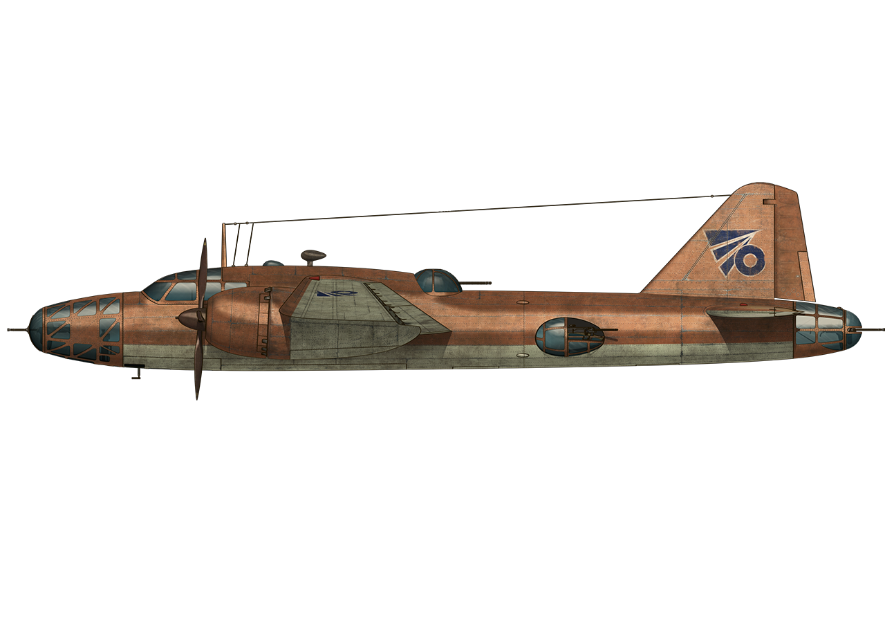四式"飞龙"ki-67轰炸机