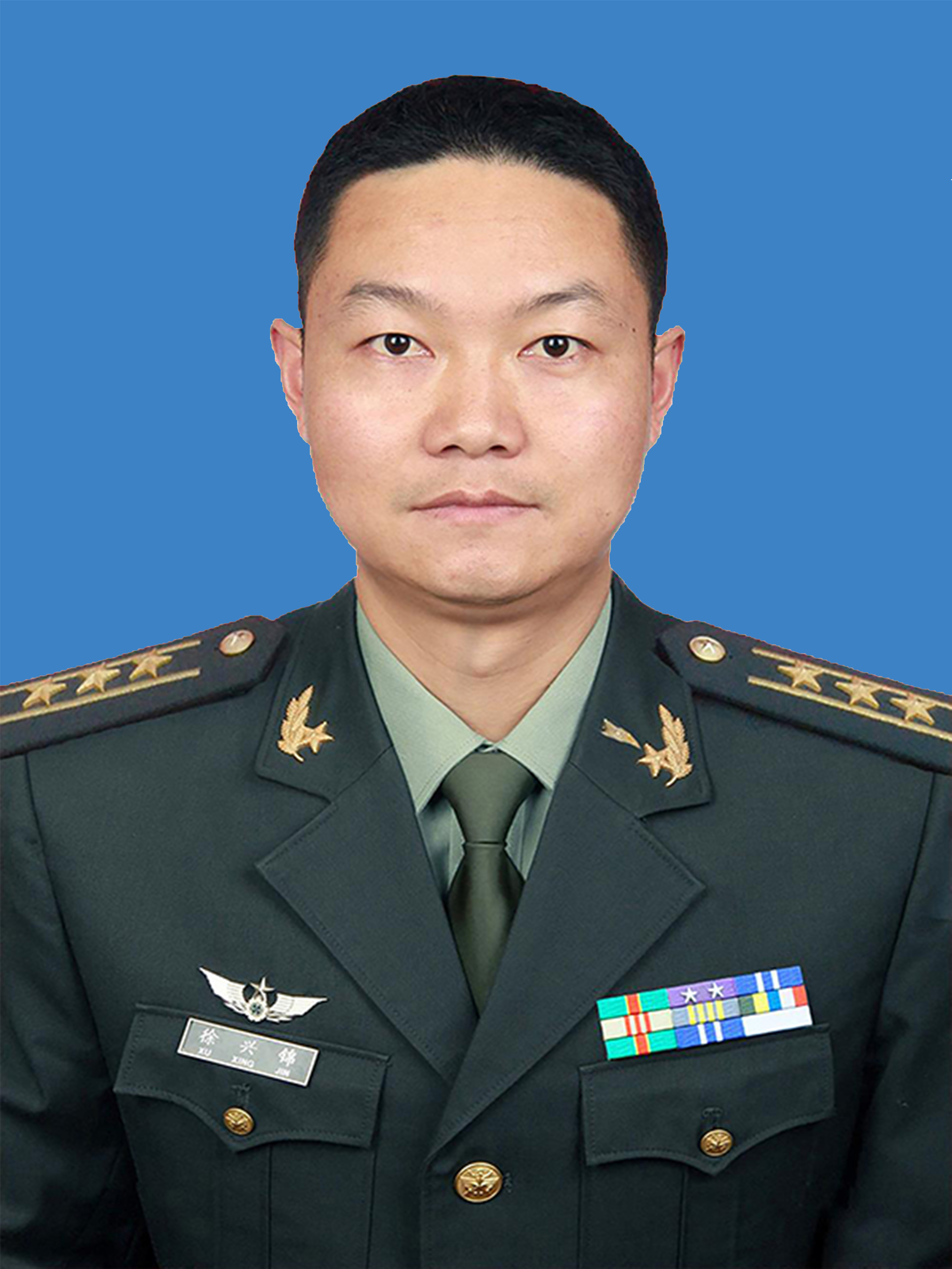 现任解放军31641部队上校参谋长.