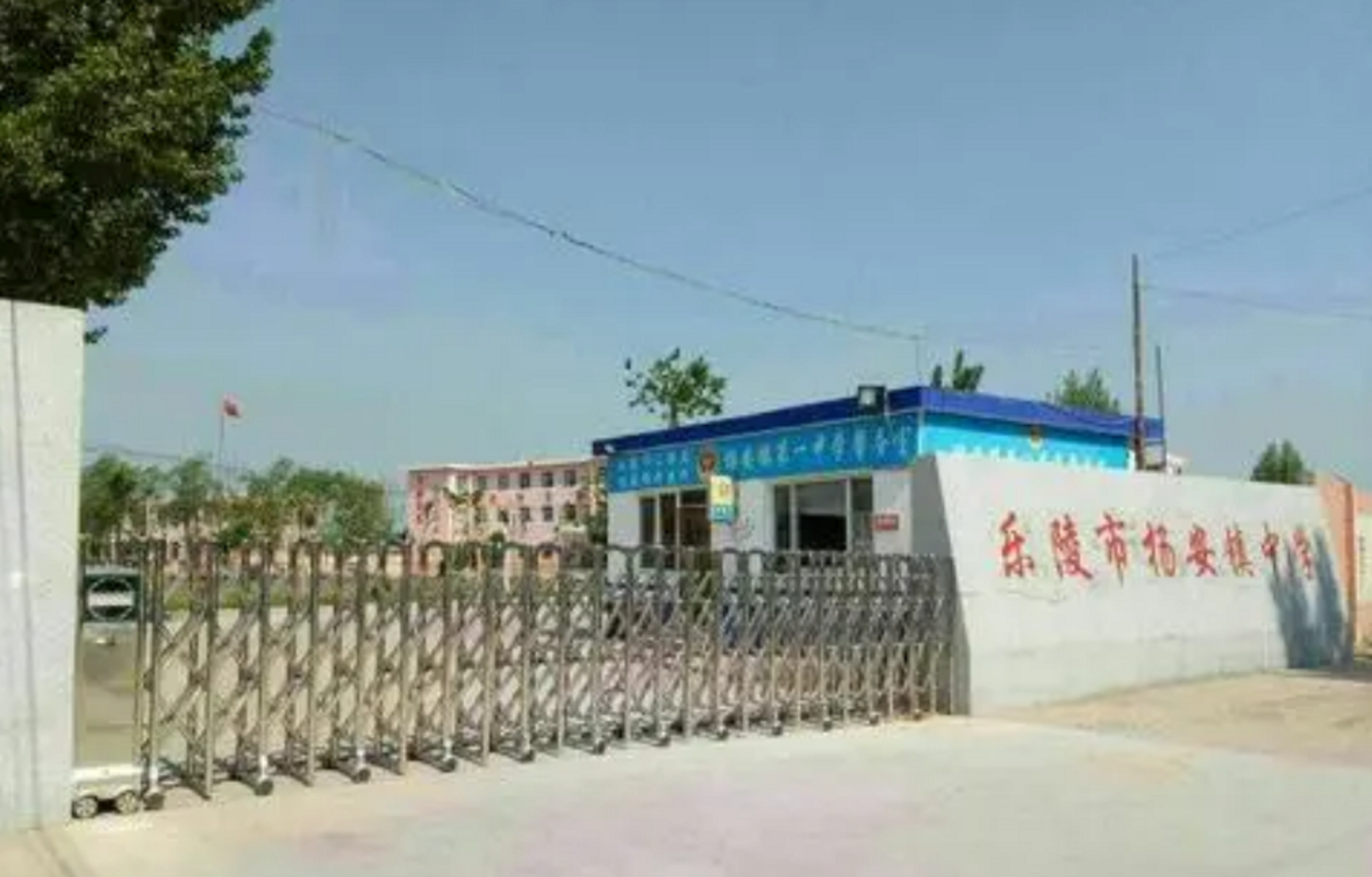 target="_blank" href="/item/乐陵市">乐陵市 /a>杨安镇中学于2009年