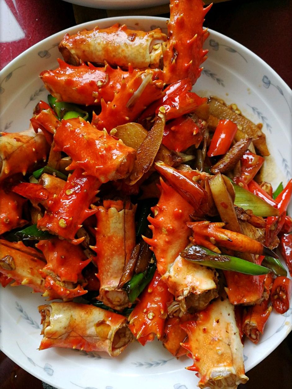 香辣蟹腿