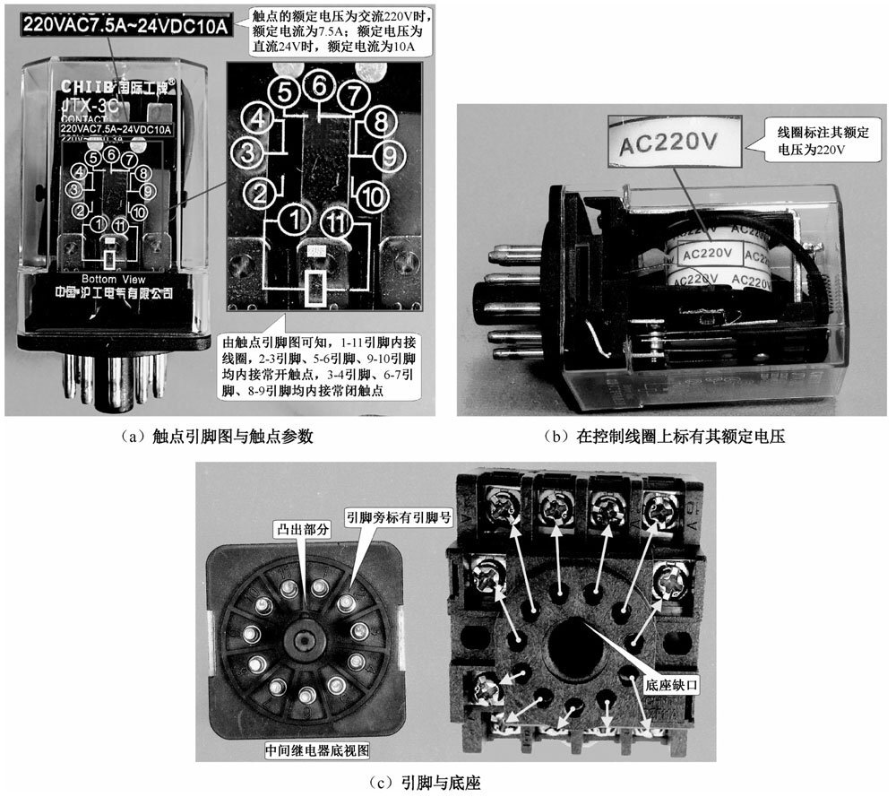  p>中间继电器(intermediate relay):中间继电器通常用来传递信号和
